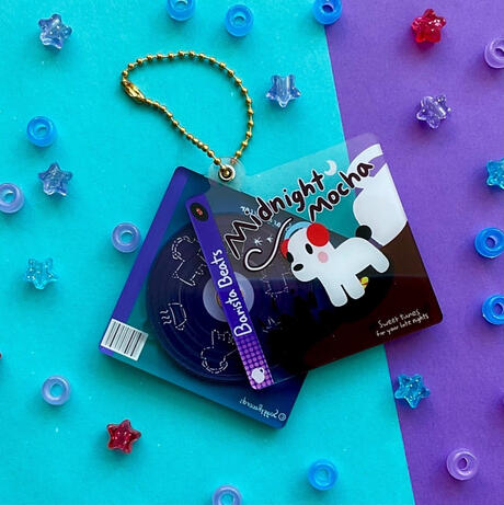 Rhythm Heaven CD Keychain Rhythm Heaven CD Keychain