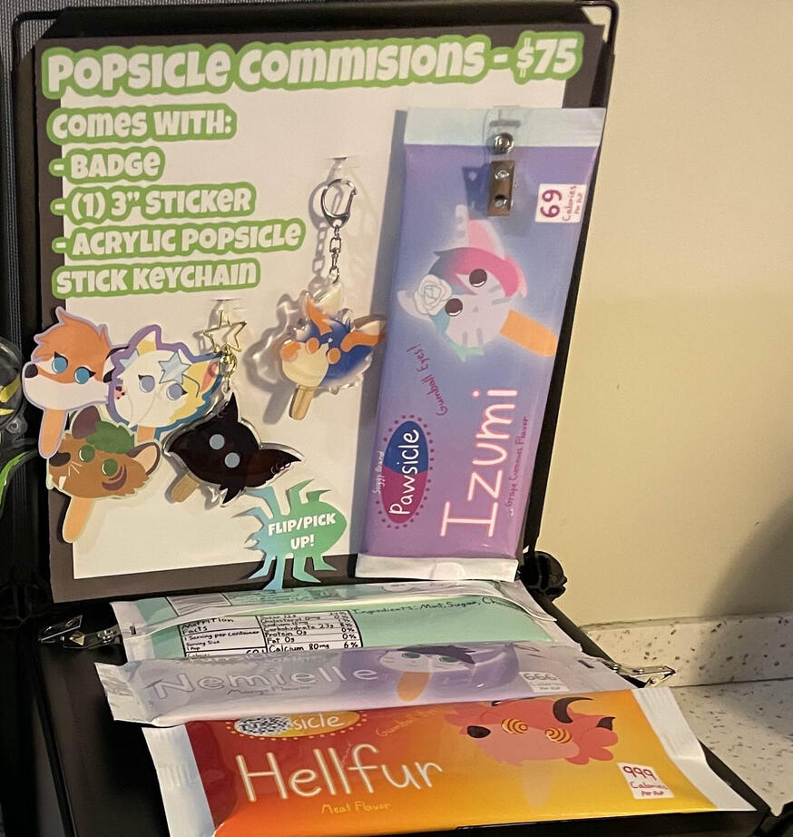 Commision display Commision display