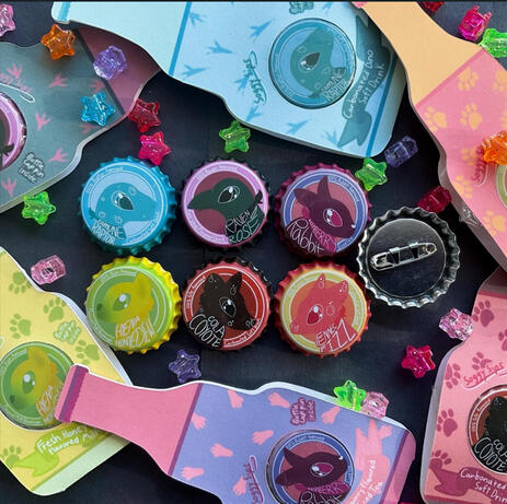 Bottle Cap Buttons
